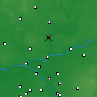 Nearby Forecast Locations - Pułtusk - Map