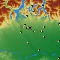 Nearby Forecast Locations - Legnano - Map