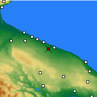 Nearby Forecast Locations - Bitonto - Map