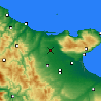 Nearby Forecast Locations - San Severo - Map