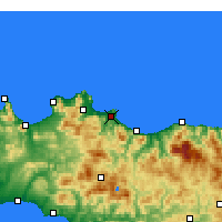Nearby Forecast Locations - Bagheria - Map
