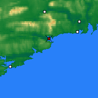 Nearby Forecast Locations - Dungarvan - Map