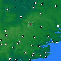 Nearby Forecast Locations - Haverhill - Map