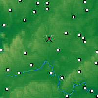 Nearby Forecast Locations - Banbury - Map