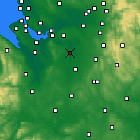 Nearby Forecast Locations - Winsford - Map