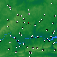 Nearby Forecast Locations - Hatfield - Map