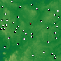 Nearby Forecast Locations - Hinckley - Map