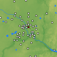 Nearby Forecast Locations - New Brighton - Map