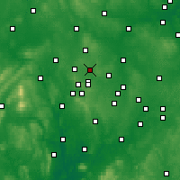 Nearby Forecast Locations - Walsall - Map