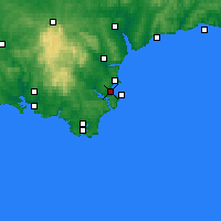 Nearby Forecast Locations - Paignton - Map