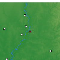 Nearby Forecast Locations - Vincennes - Map