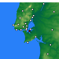 Nearby Forecast Locations - Barreiro - Map