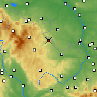 Nearby Forecast Locations - Krnov - Map