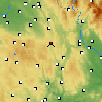 Nearby Forecast Locations - Svitavy - Map