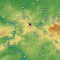 Nearby Forecast Locations - Varnsdorf - Map