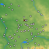 Nearby Forecast Locations - Radzionków - Map