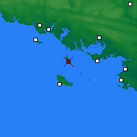 Nearby Forecast Locations - Quiberon - Map