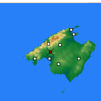 Nearby Forecast Locations - Marratxí - Map