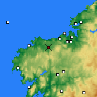 Nearby Forecast Locations - Carballo - Map
