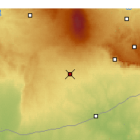 Nearby Forecast Locations - Viranşehir - Map