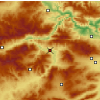 Nearby Forecast Locations - Dénia - Map