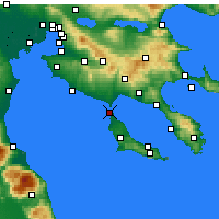 Nearby Forecast Locations - Nea Poteidaia - Map