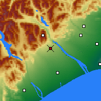 Nearby Forecast Locations - Methven - Map