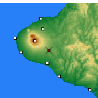 Nearby Forecast Locations - Eltham - Map