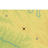 Nearby Forecast Locations - São José do Rio Preto - Map