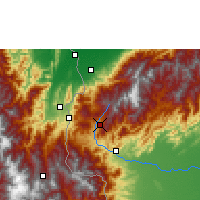 Nearby Forecast Locations - San Cristóbal - Map