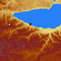 Nearby Forecast Locations - Baykalsk - Map