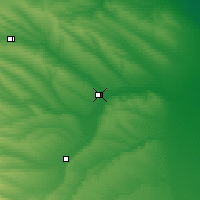 Nearby Forecast Locations - Budyonnovsk - Map