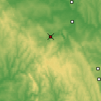 Nearby Forecast Locations - Guryevsk - Map