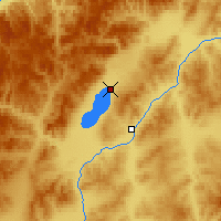 Nearby Forecast Locations - Gusinoozyorsk - Map