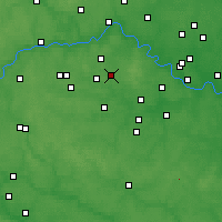 Nearby Forecast Locations - Moskovsky - Map