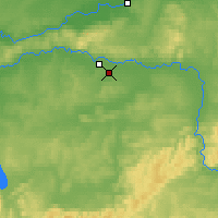 Nearby Forecast Locations - Nazarovo - Map