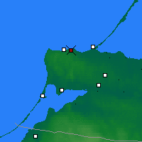 Nearby Forecast Locations - Pionersky - Map