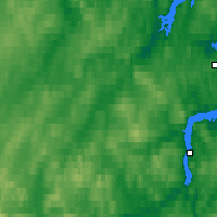 Nearby Forecast Locations - Zaozyorsk - Map