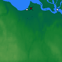 Nearby Forecast Locations - Severodvinsk - Map