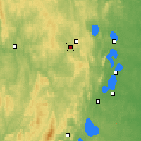 Nearby Forecast Locations - Verkhny Ufaley - Map