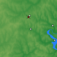 Nearby Forecast Locations - Vereshchagino - Map