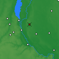 Nearby Forecast Locations - Brovary - Map