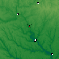 Nearby Forecast Locations - Yuzhnoukrainsk - Map