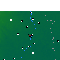 Nearby Forecast Locations - Chandannagar - Map
