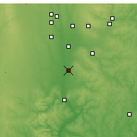 Nearby Forecast Locations - Circleville - Map