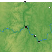 Nearby Forecast Locations - Portsmouth - Map