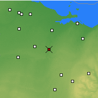 Nearby Forecast Locations - Tiffin - Map