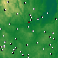 Nearby Forecast Locations - Erewash - Map