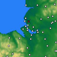 Nearby Forecast Locations - Sefton - Map