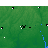 Nearby Forecast Locations - Ozark - Map